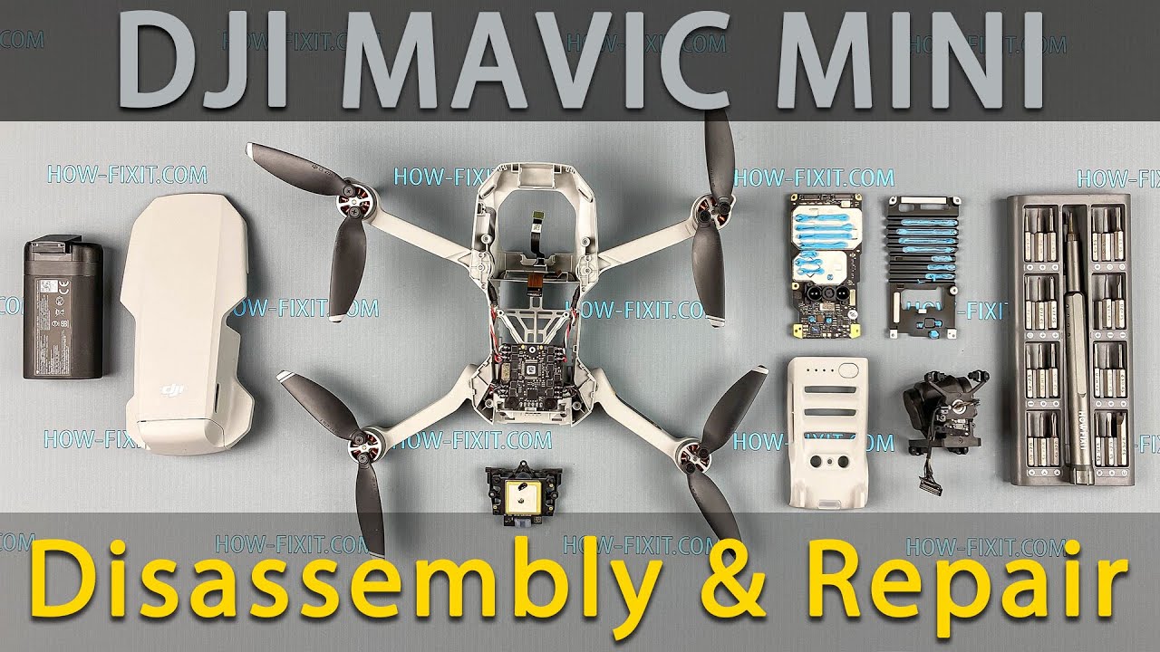 Разборка и ремонт DJI Mavic Mini