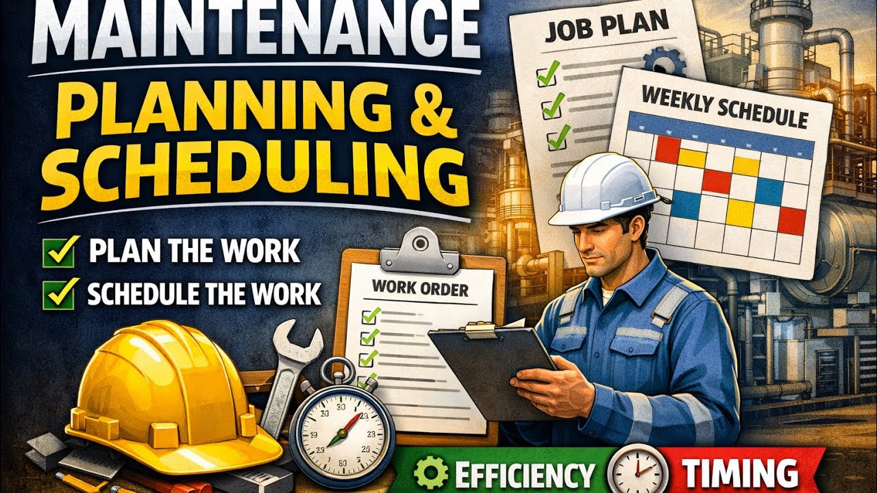 Maintenance Planning & Scheduling | Why 90% Maintenance Fails Without Proper Planning & Scheduling 