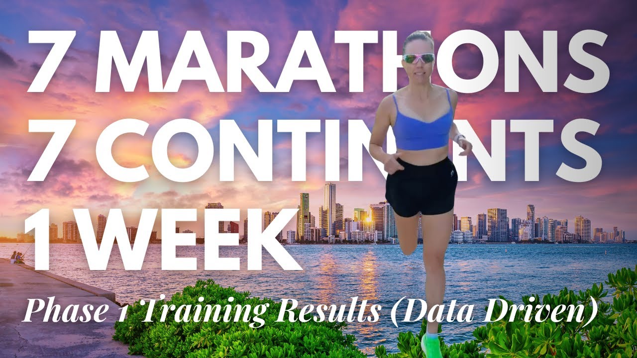 7 Marathons. 7 Continents. 7 Days. | My Phase 1 Training Results (Data-Driven)