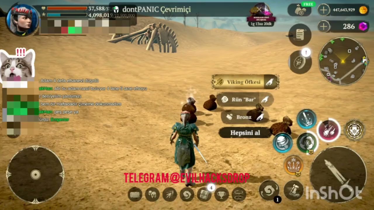 Evil Lands Hack Legendary İtem Drop Map 6