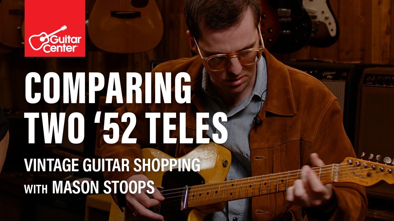 Две гитары Fender Telecaster 1952 года… Мейсон Ступс обнаруживает разницу