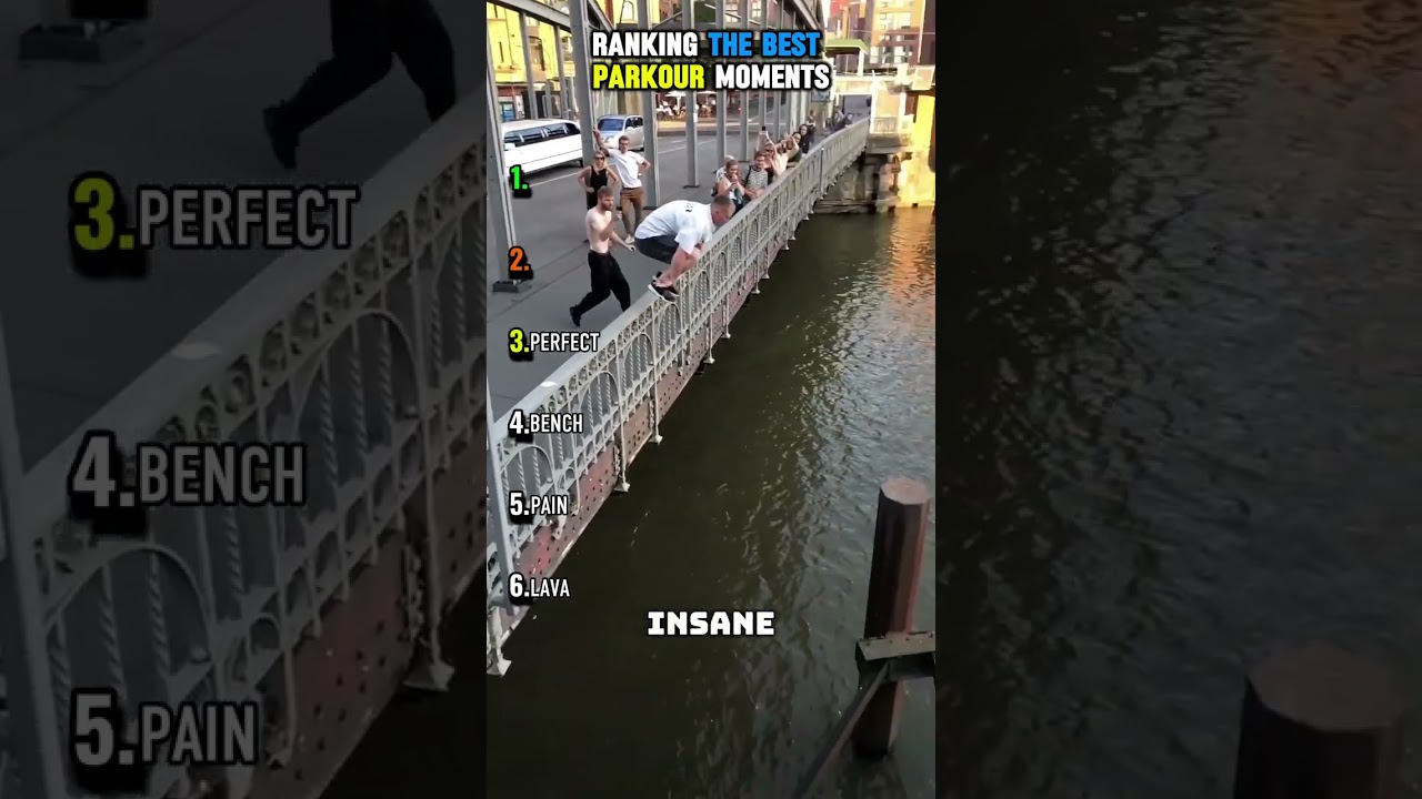 RANKING NAJLEPSZYCH MOMENT&Oacute;W PARKOUR 🏃&zwj;♂️#usa