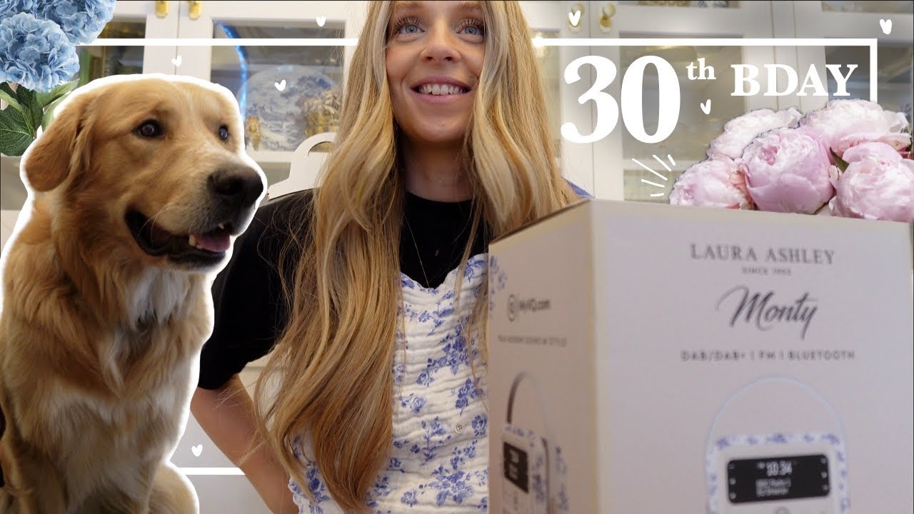 У МЕНЯ 30-ЛЕТИЕ ✨ Распаковываю подарки Laura Ashley, подготовка к вечеринке и покупки в Home Barg...