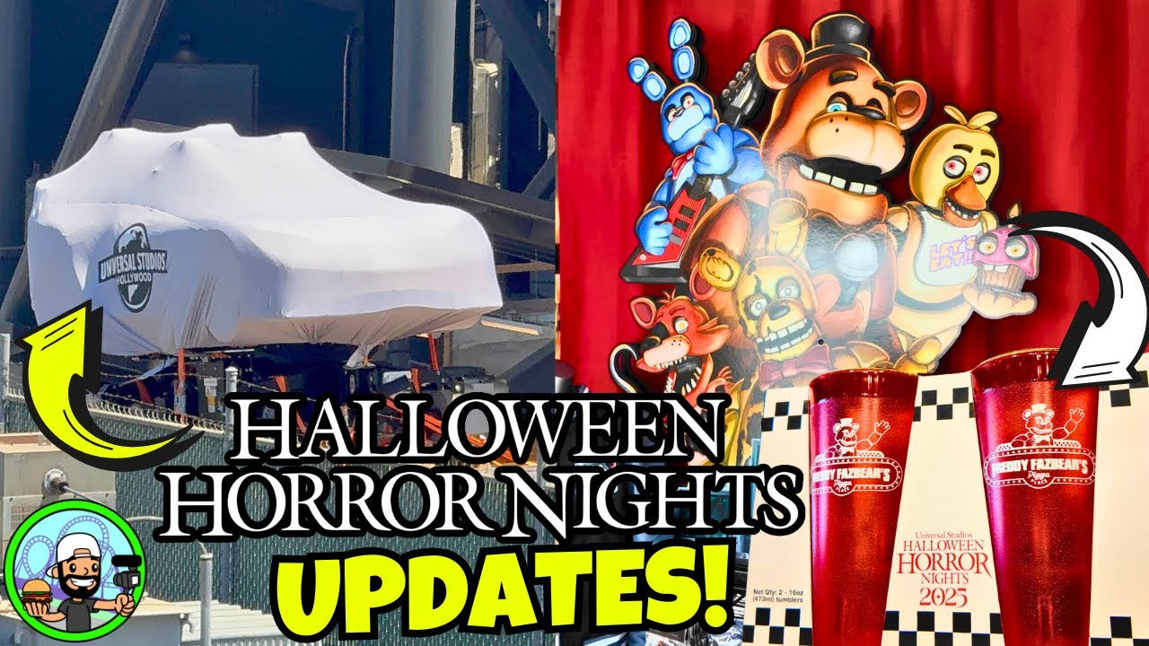 Halloween Horror Nights 2025 Update | Fast and Furious Ride Vehicles! | Universal Studios Hollywood