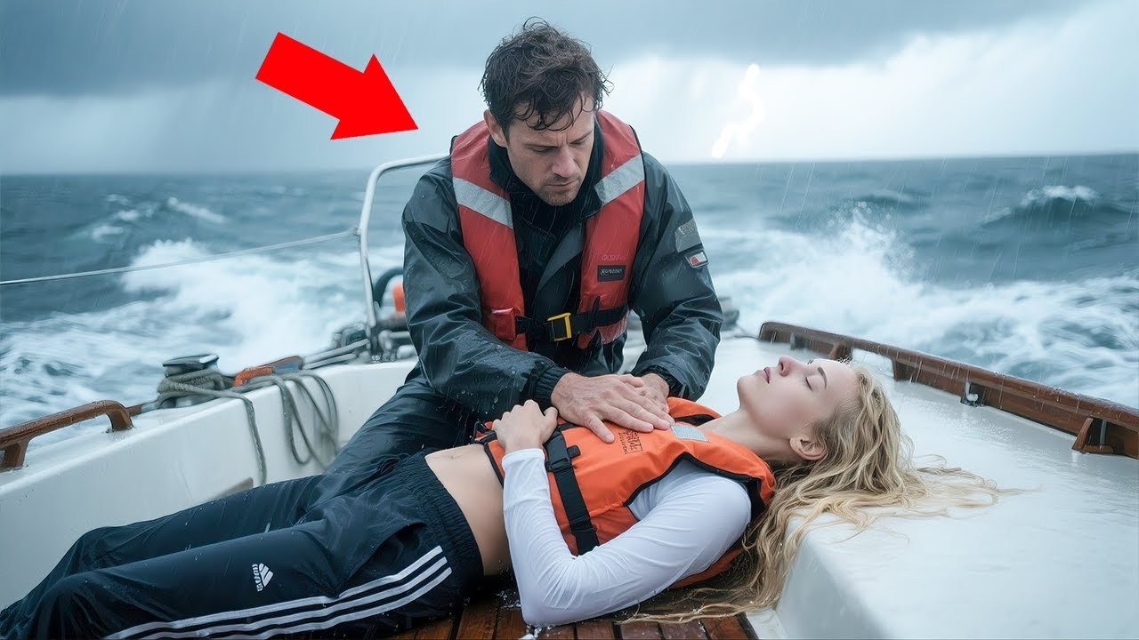 Struggling Fisherman Rescues Stranger Woman in a Storm—Unaware She’s the Daughter of a T
