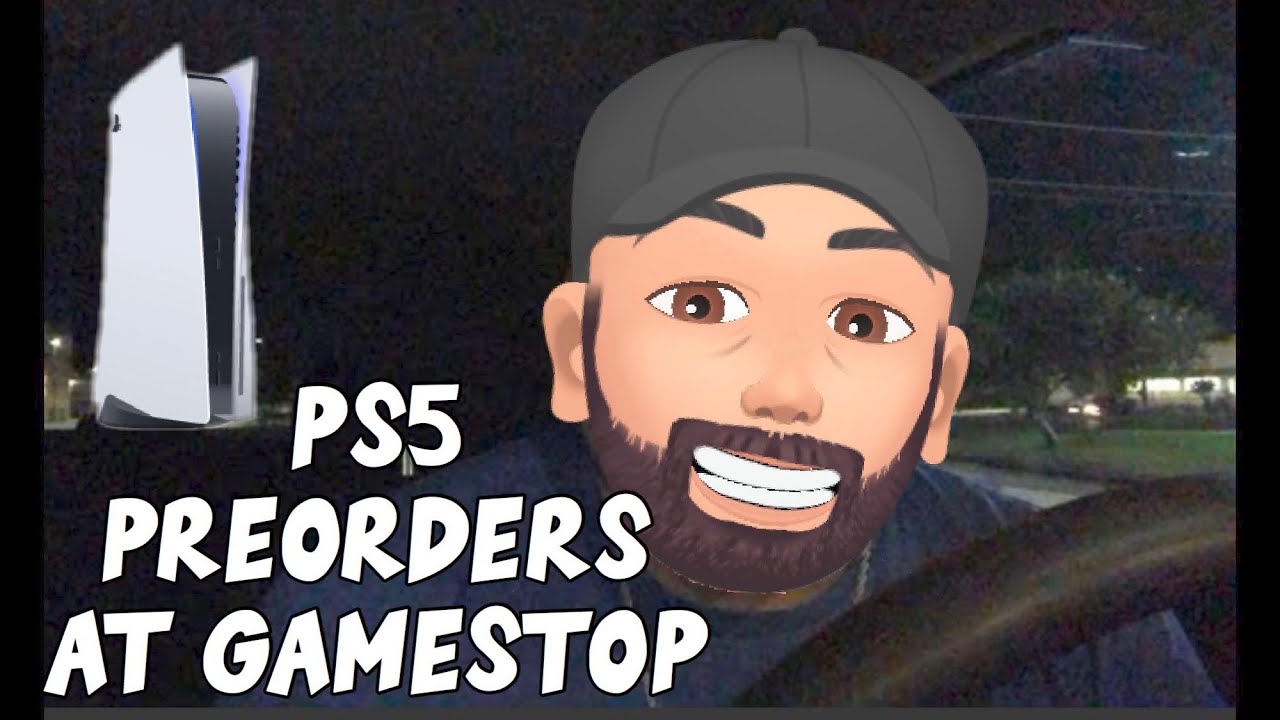 Ps5 @Gamestop camping out! Preorder!