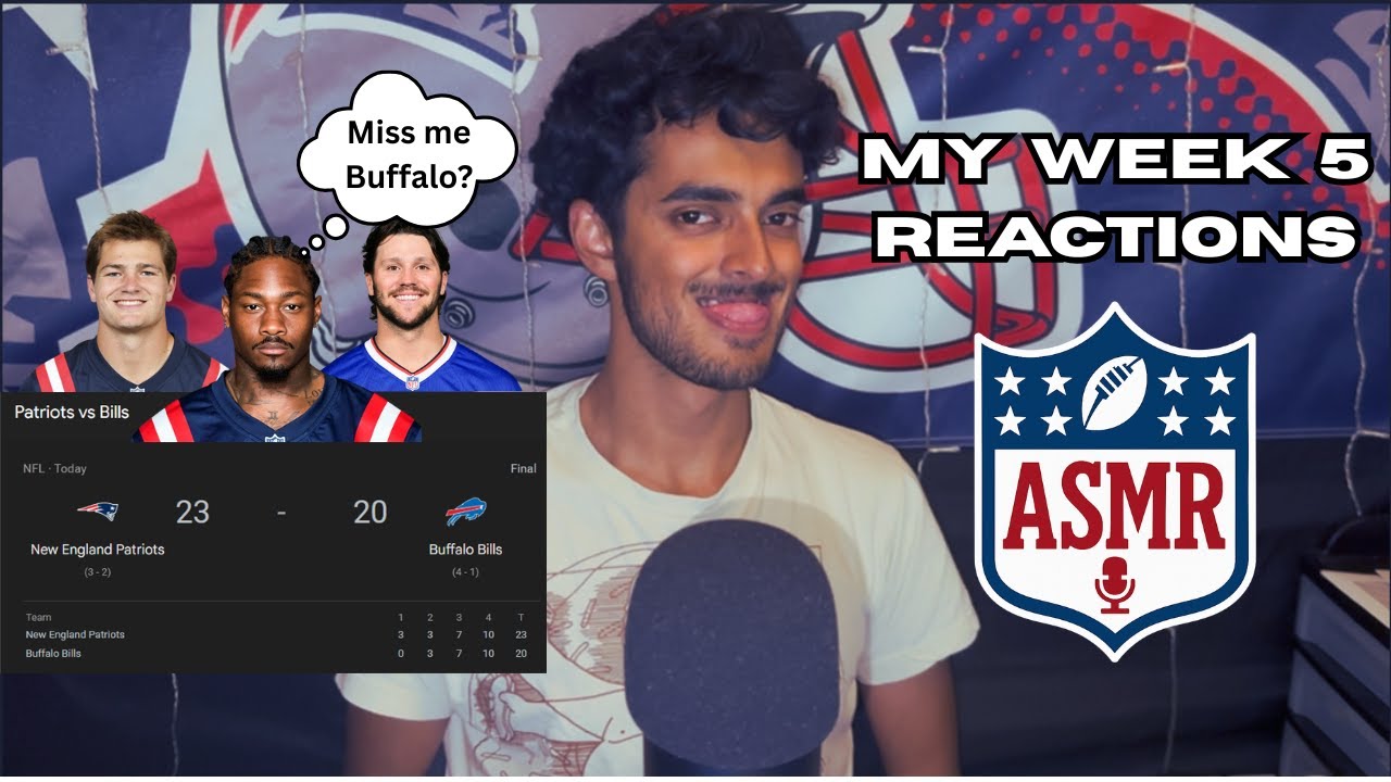 NFL ASMR - Recapping an AWESOME NFL Week 5