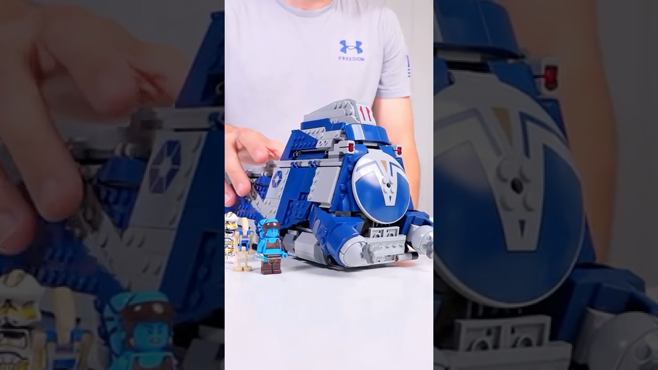The NEW Lego Battle of Felucia Separatist MTT! #lego #gifted #starwars #rIfm #reviews #75435 #afol
