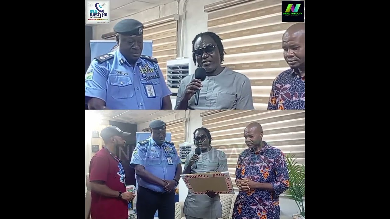 NIGEL AFRICA TV/PRESS RELEASE COMMISSIONER OF POLICE RIVERS STATE RECEIVED AN AWARD