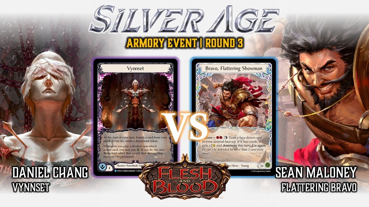Silver Age Format Armory Tournament | Round 3 | Flesh and Blood TCG