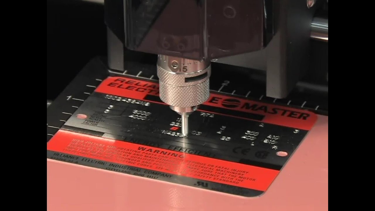 Metal Marking and Engraving Vision Engraving & Routing Systems