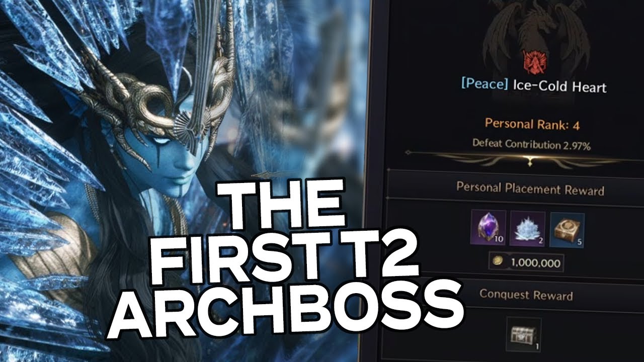 Rank 4 Deluzhnoa First T2 Peace Archboss (Staff/Bow) | Throne and Liberty