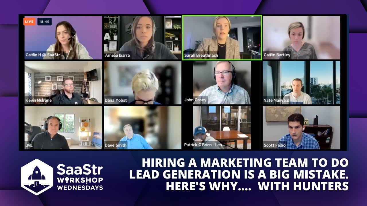 Hunters’ Head of Demand Gen on Lead Generation Mistakes (Workshop Wednesday)