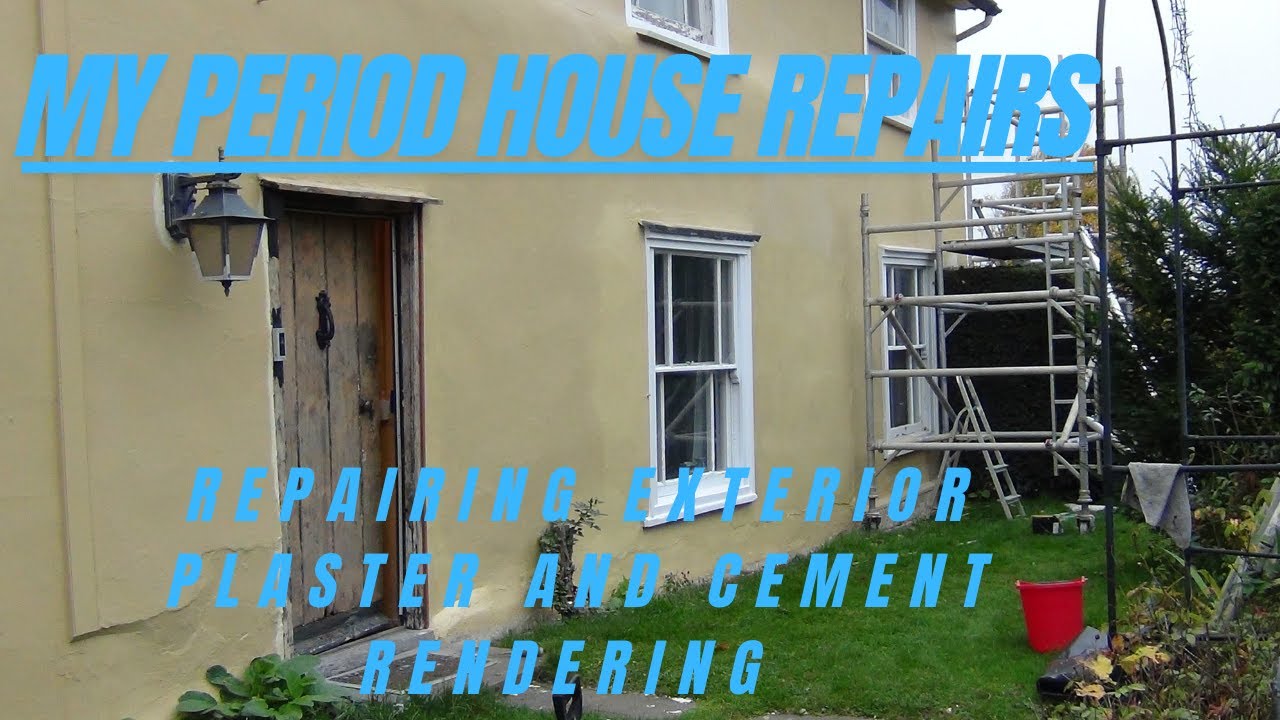 Lime and Cement rendering repair - Exterior