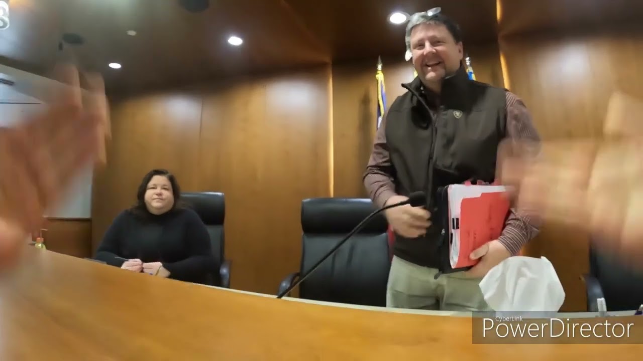 Linn County Board of Supervisors post meeting conversation