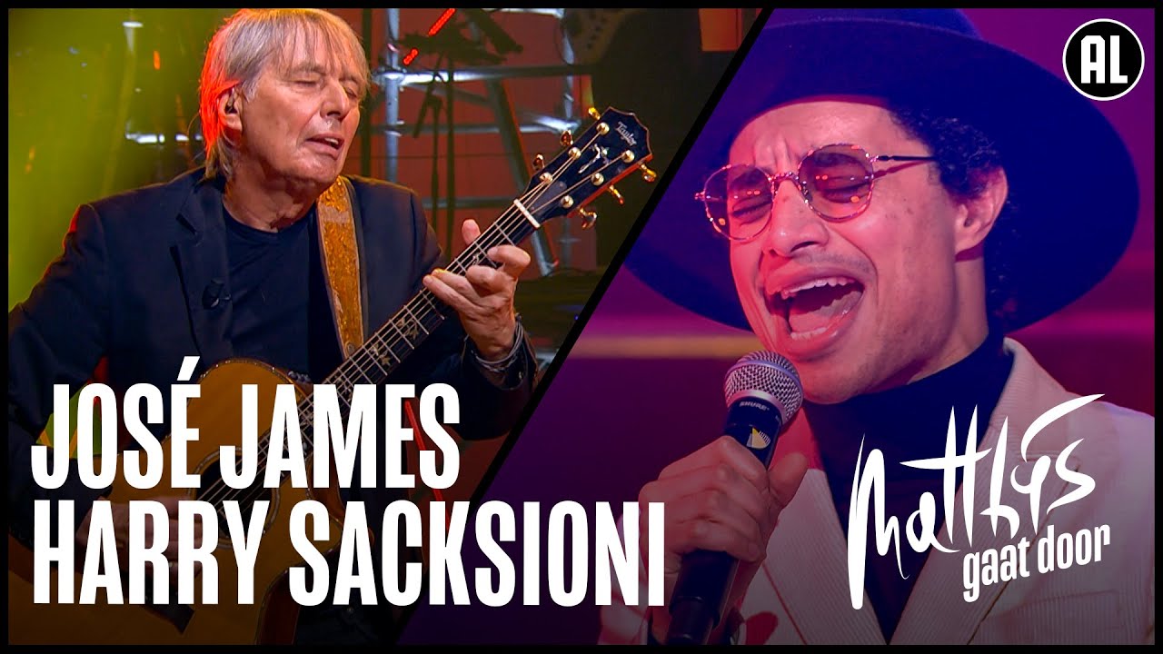 Stevie Wonder Medley - Harry Sacksioni & Jos&eacute; James | Matthijs Gaat Door
