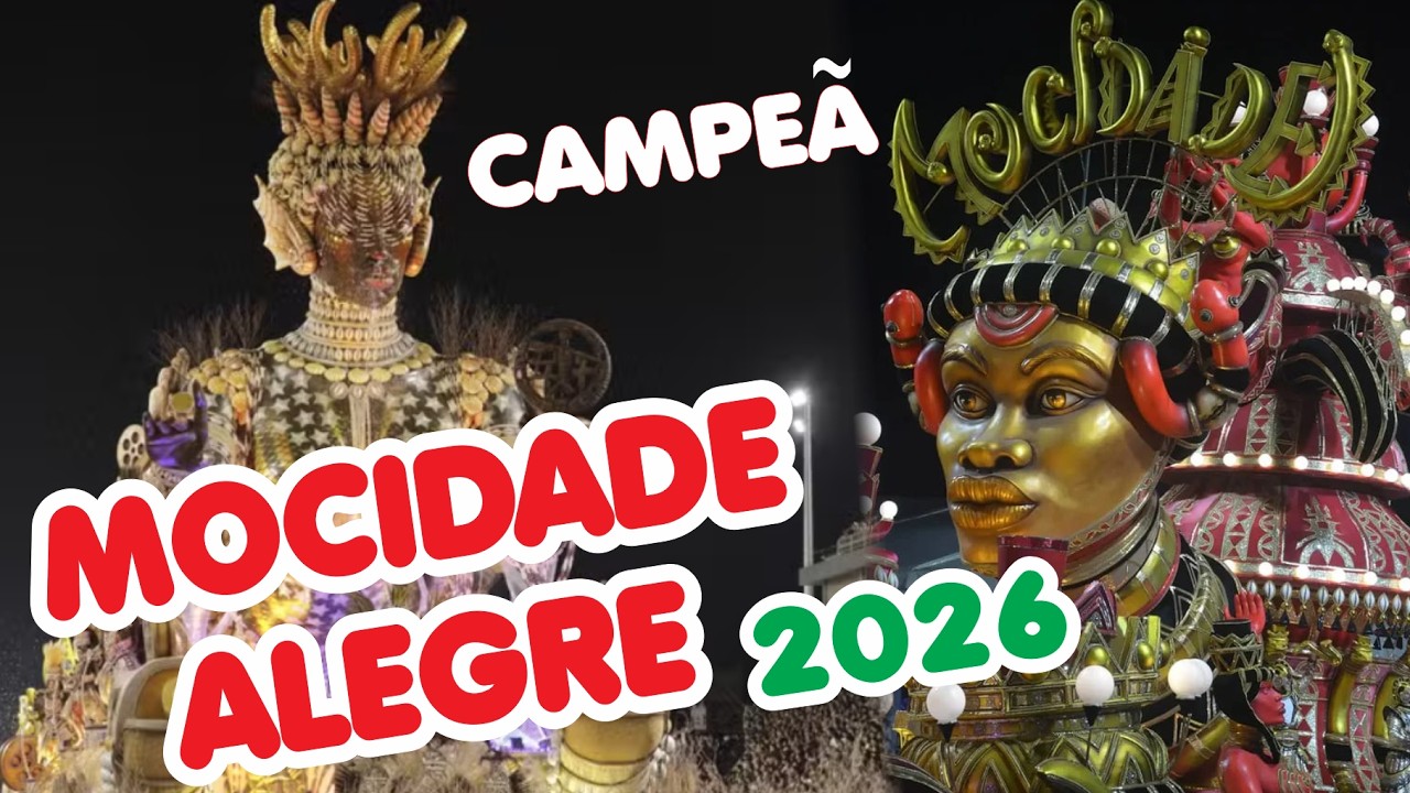 MOCIDADE ALEGRE 2026, CAMPE&Atilde;! MALUNGA L&Eacute;A, DESFILE IMPEC&Aacute;VEL!  #carnaval2026 #mocidadealegre
