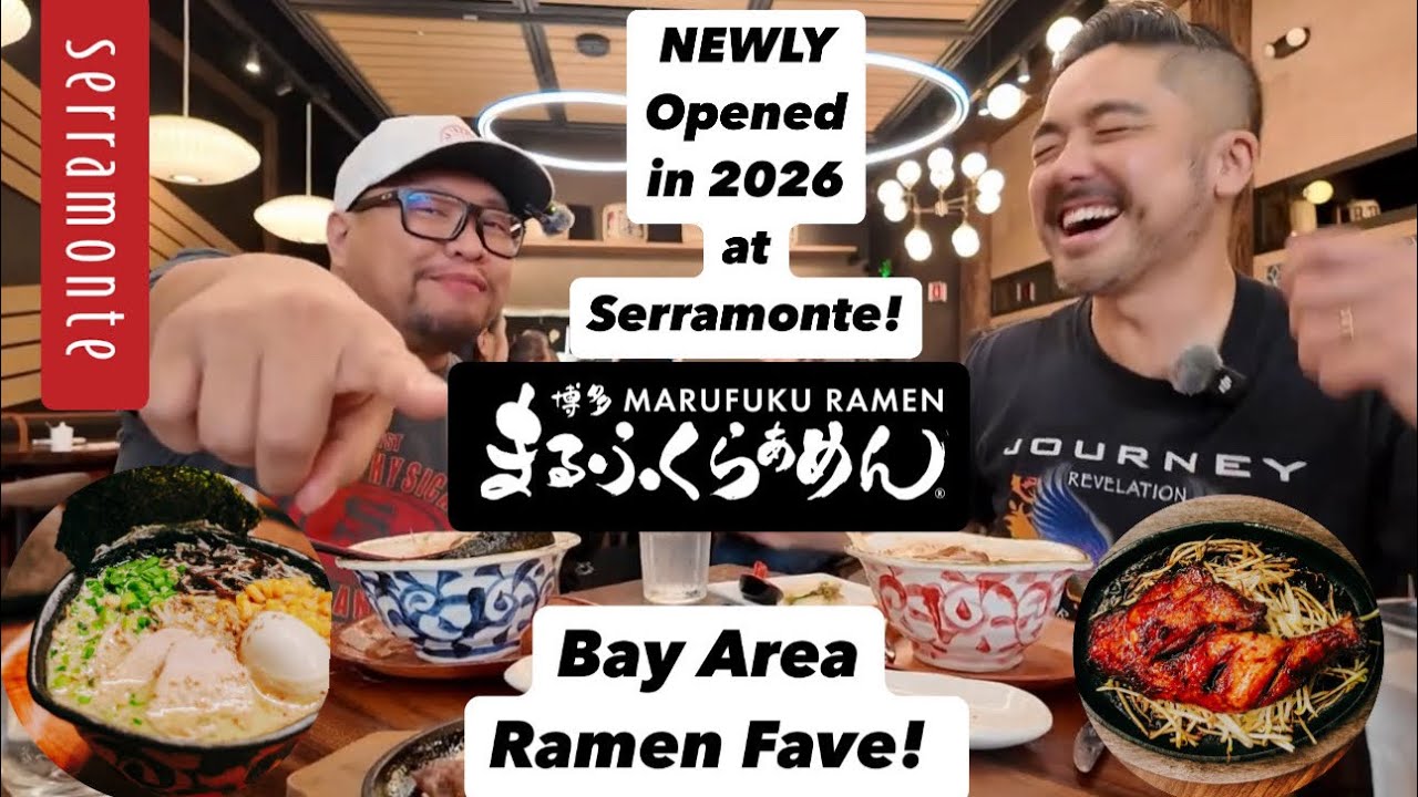 Открылся в 2026 году! Любимое заведение в районе залива Сан-Франциско — Marufuku Ramen в Серрамон...