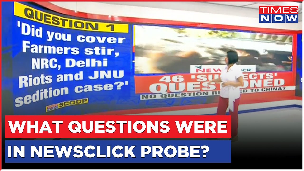 Newsclick Controversy Inside Details | Here Are The List Of Questions That Were Asked To Suspects