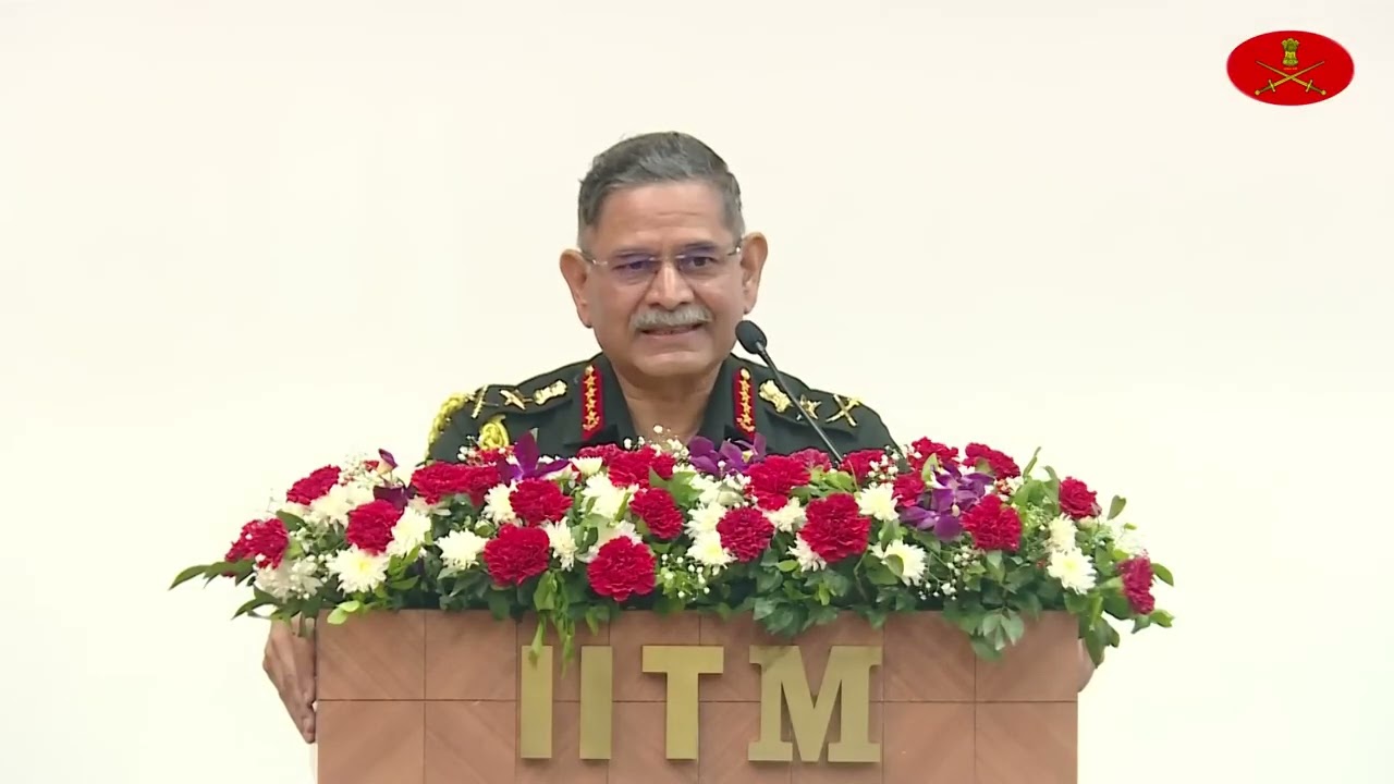 Army Chief General Upendra Dwivedi&rsquo;s full speech at IIT Madras