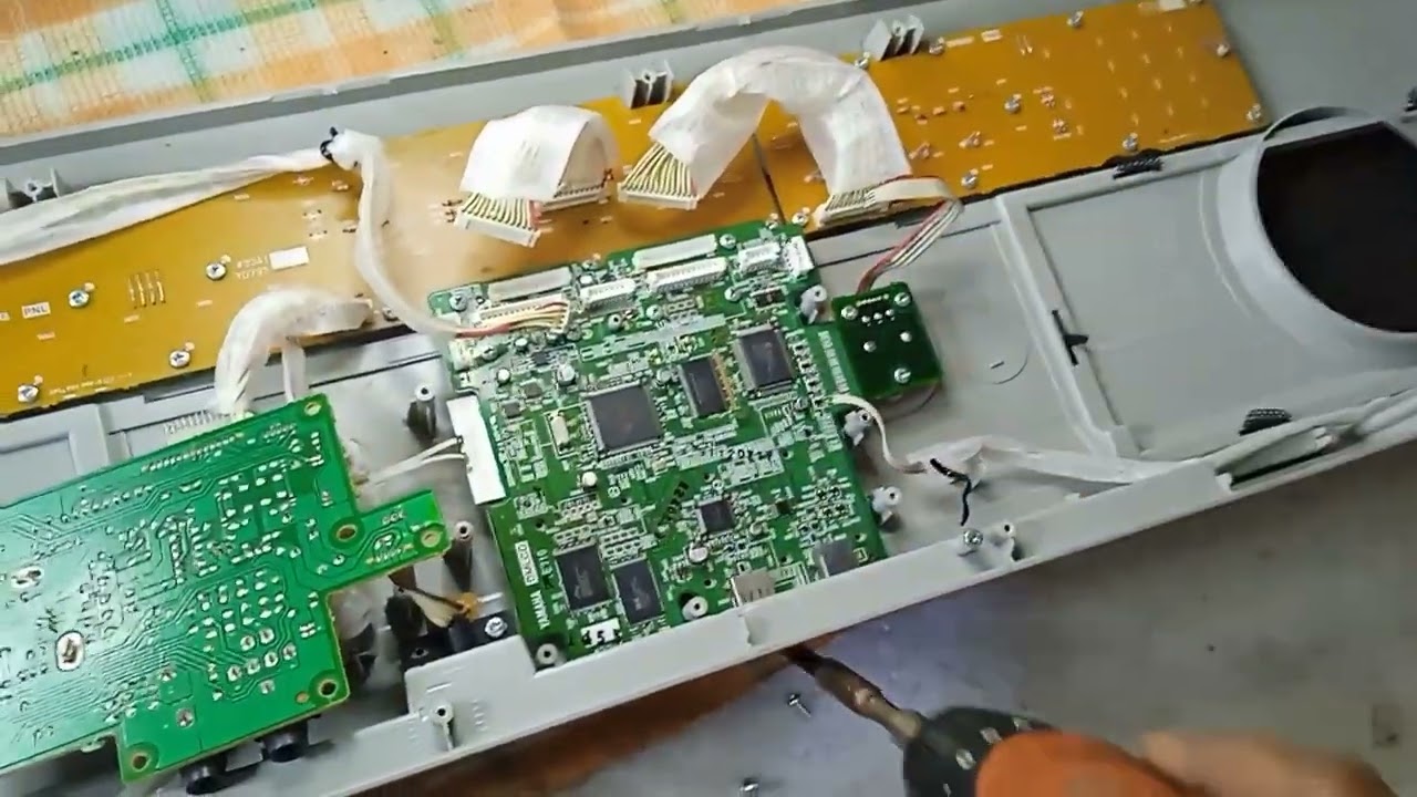 YAMAHA PSR i455 MOTHERBOARD PROBLEM REPAIR