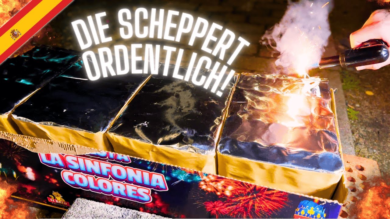 EL GATO LA SINFONIA COLORES | ZÜNDUNG AN SILVESTER | ALLES VOLLER CRACKLING | KAUFEMPFEHLUNG!!! 💥🇪🇦