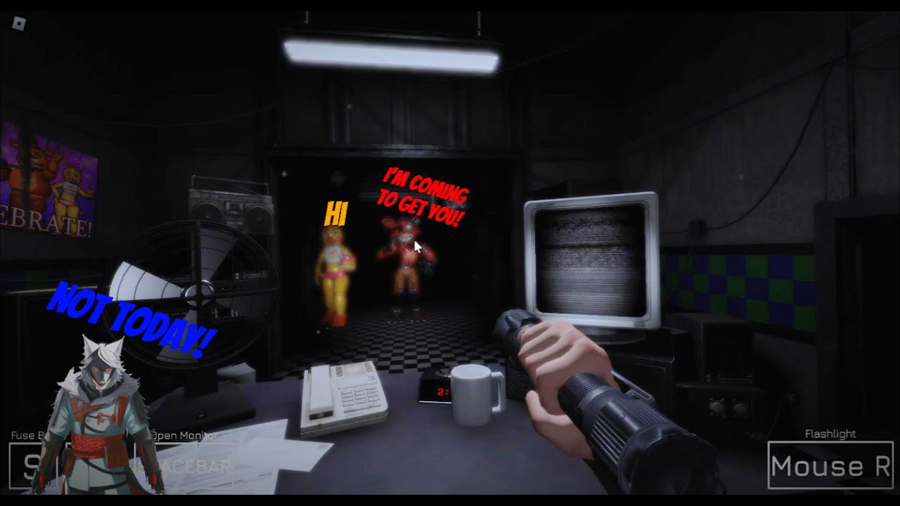 Foxy can you STOP! Five Nights at Freddy's in Roblox (Episode 3/4)