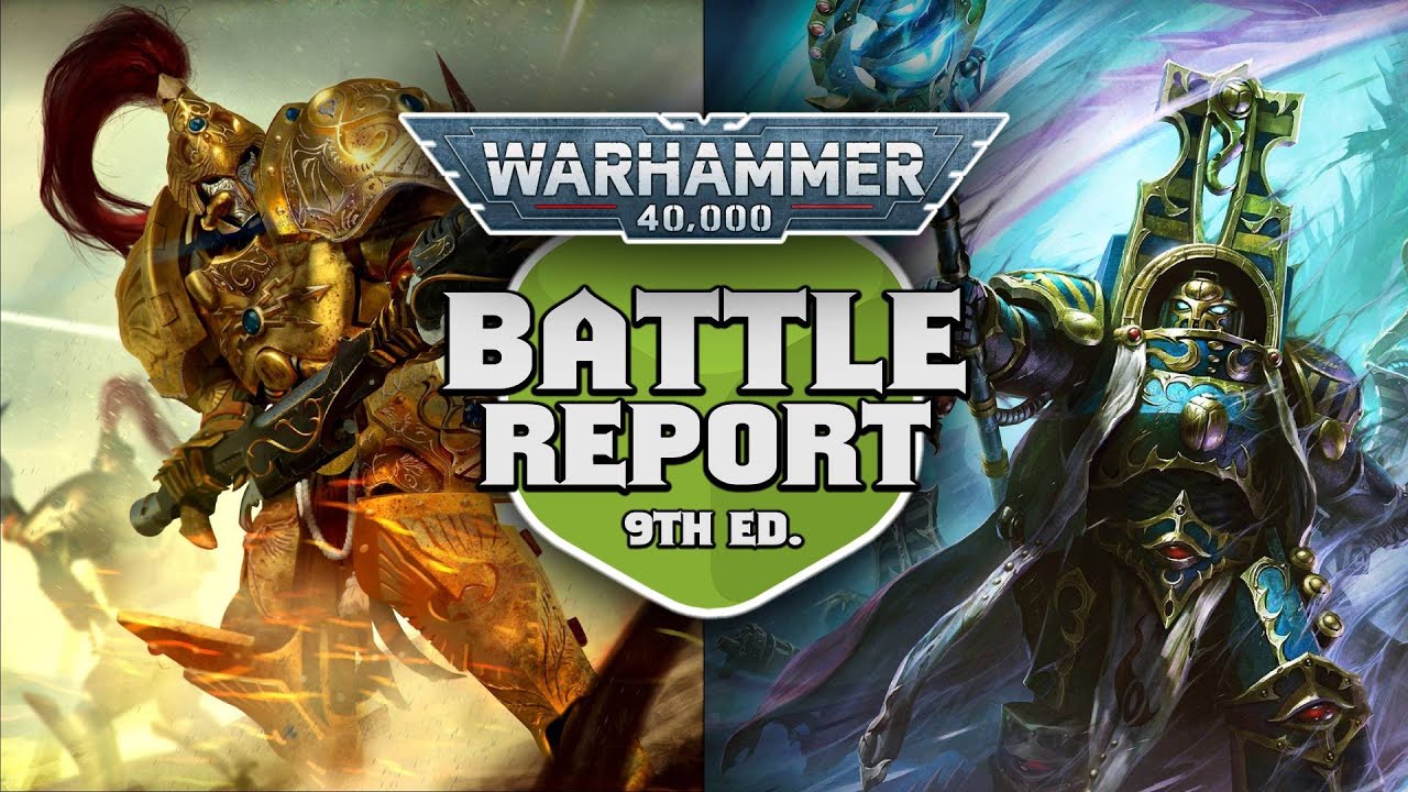 Adeptus Custodes vs Thousand Sons Warhammer 40k 9th Edition Battle Report Ep 188