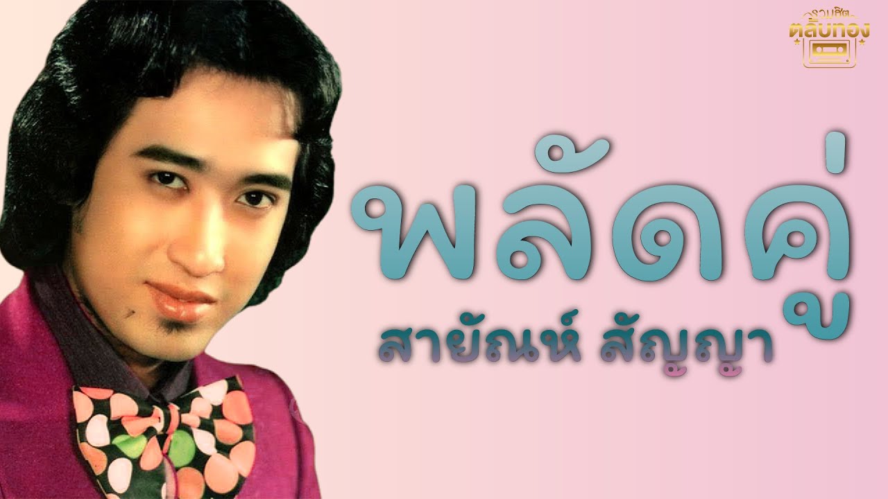 พลัดคู่ - สายัณห์ สัญญา [Official Audio] | รวมฮิตตลับทอง