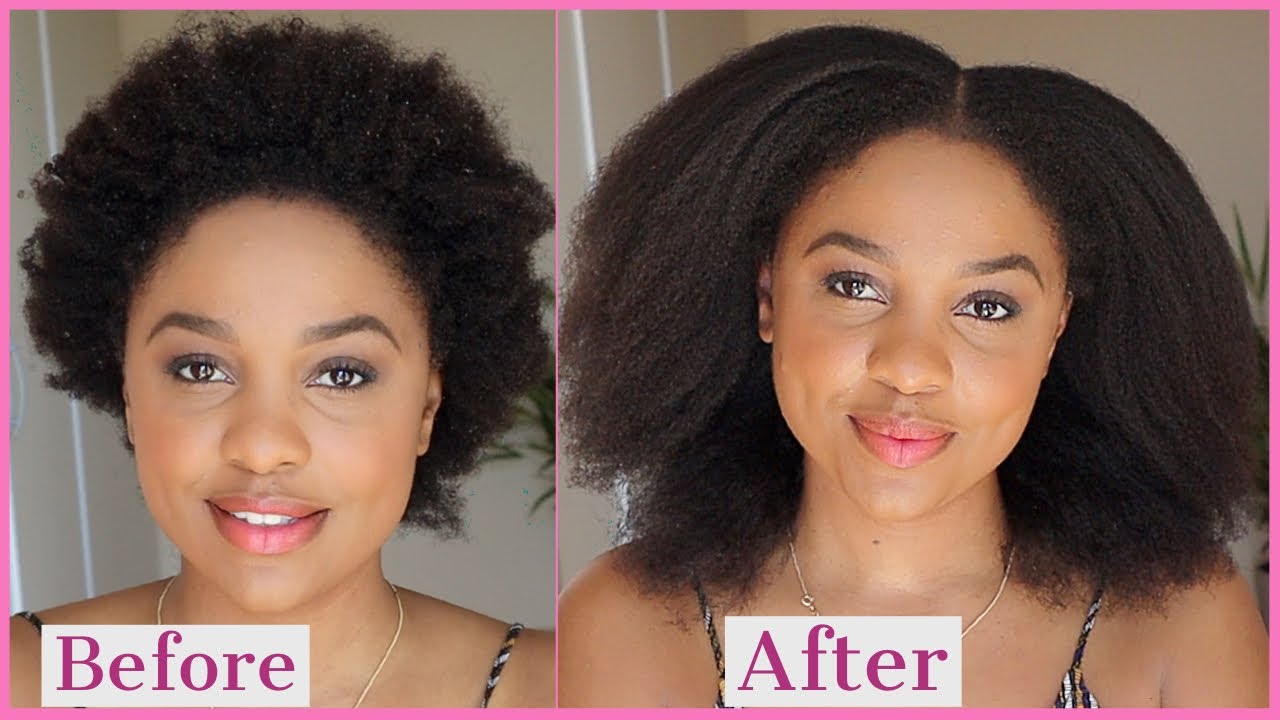 HOW I STRETCH MY NATURAL HAIR FOR STYLING