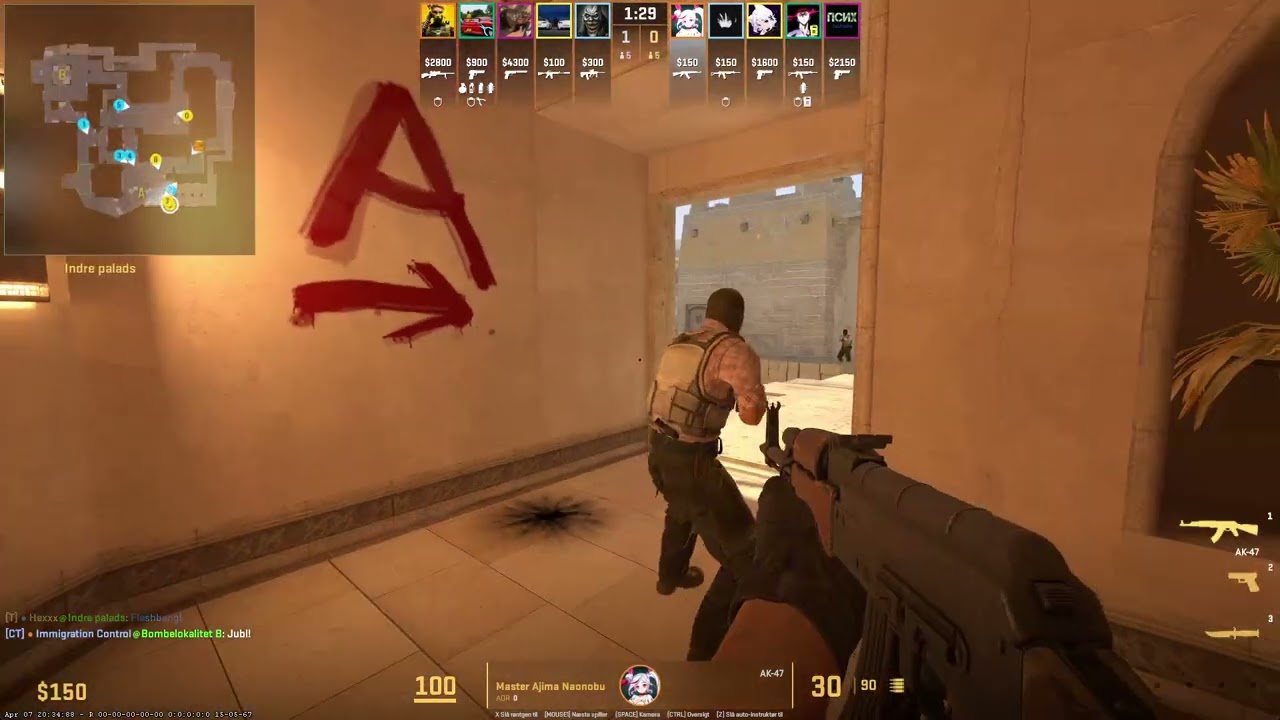 Cheater on my team plz ban Counter-Strike 2 gameplay recorded