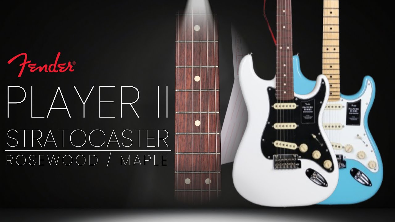 펜더 플레이어2 스트라토캐스터 리뷰 | 로즈우드가 주는 만족감 | Fender Player II Stratocaster
