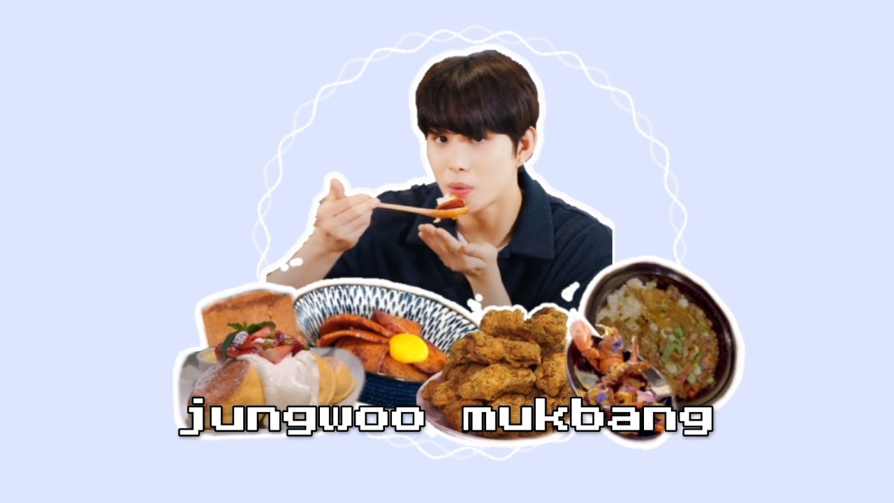 jungwoo 정우 food fighter | 24hr mukbang 먹방