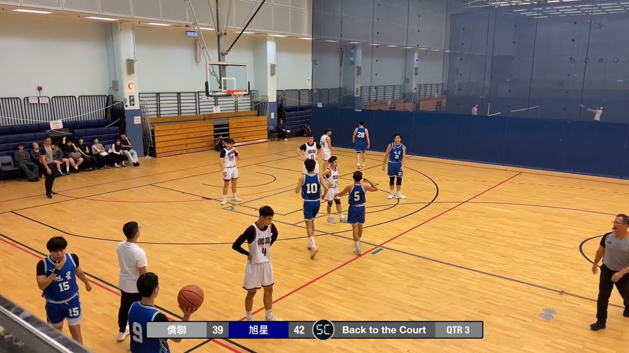 2025-11-16 男乙銀牌賽 僑聯(白) vs 旭星(藍) Q3