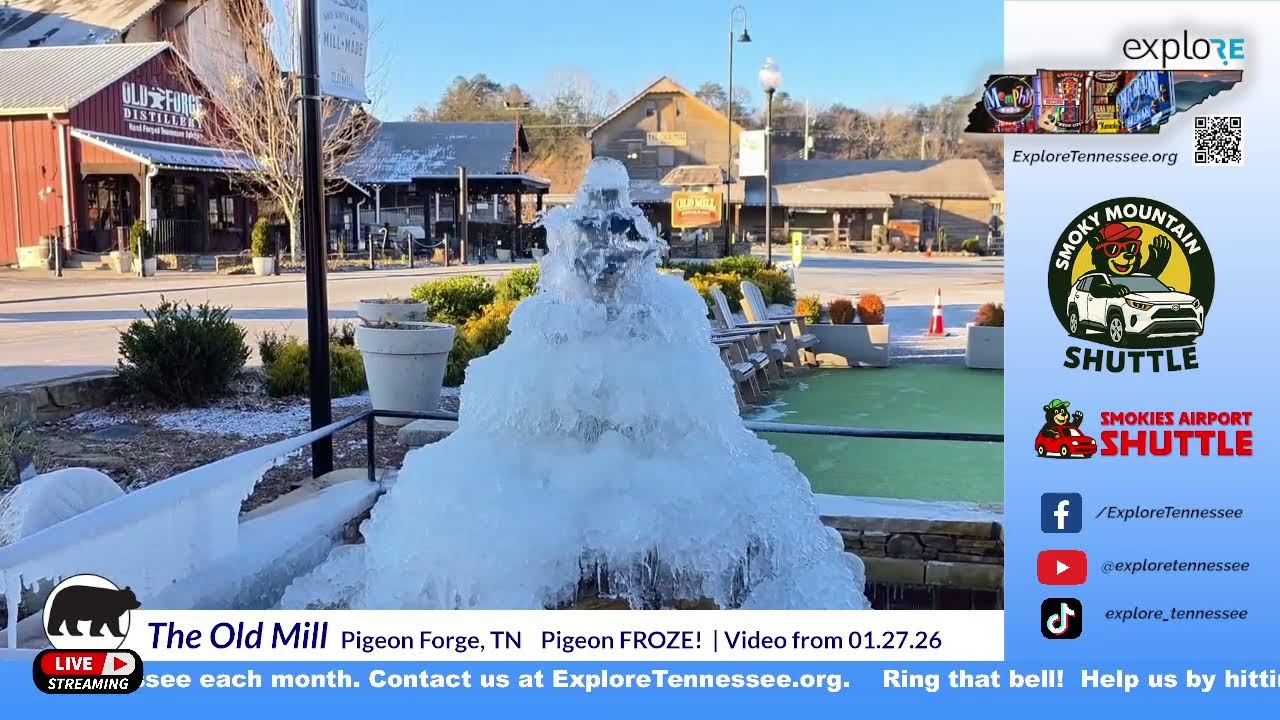 01/28/26 LIVE Webcams in the Smokies! - Explore Tennessee