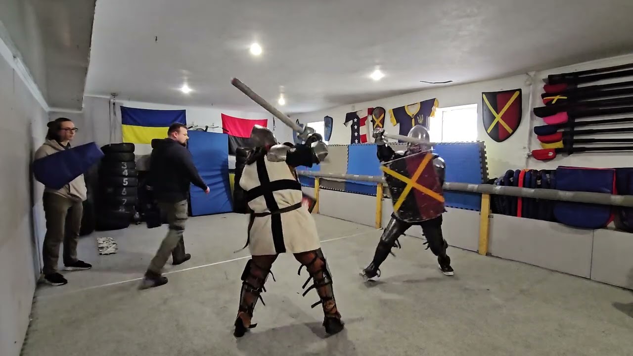 Відкрите тренування в обладунках 01.02.26. Щит-меч. Відео 22