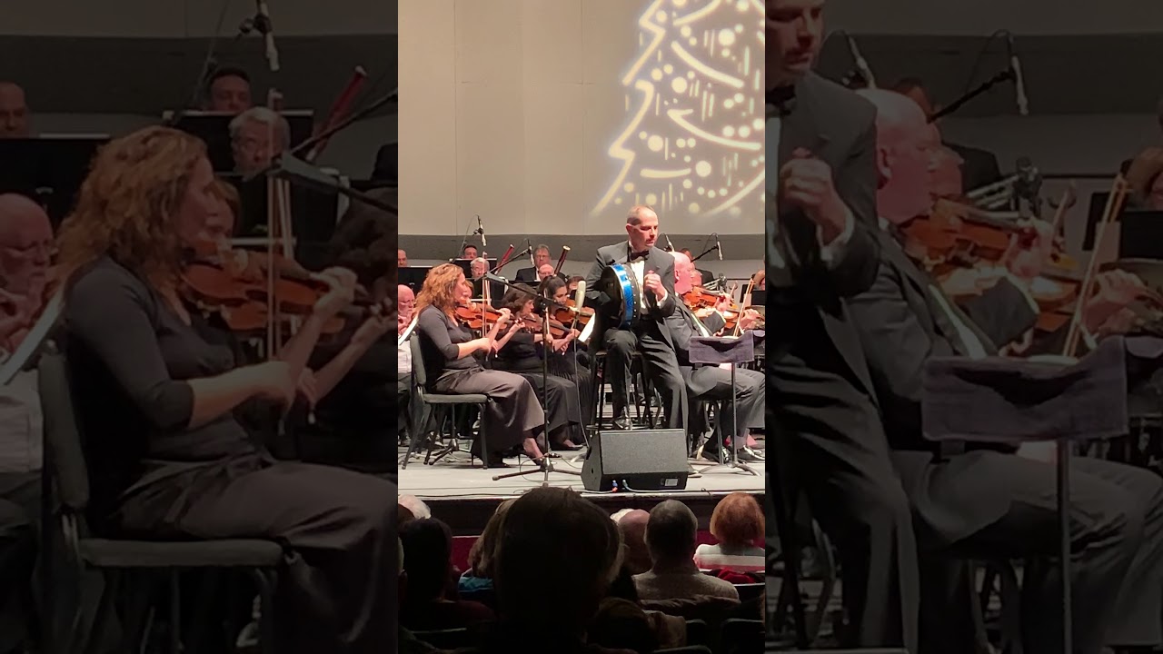 Celtic Carol, arr. Robert W. Smith with bodhran and rhythm bones soloist Kenny Wolin
