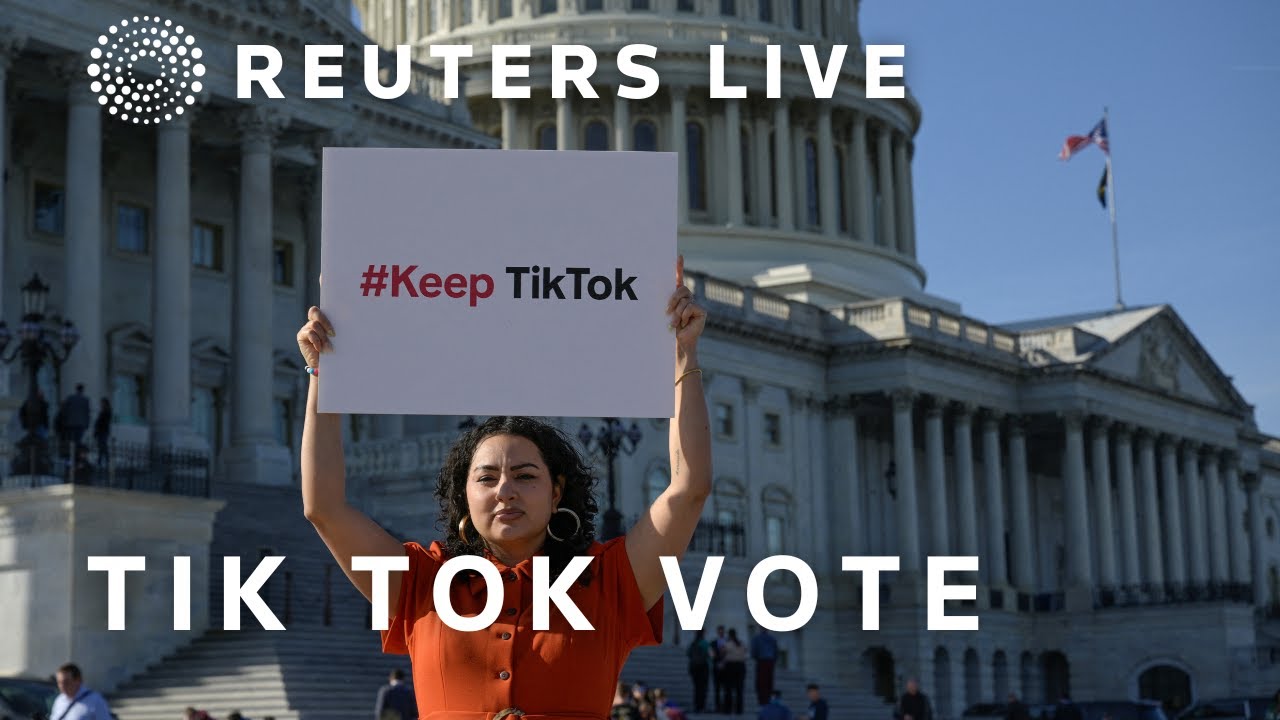 LIVE: US House of Representatives vote on TikTok bill