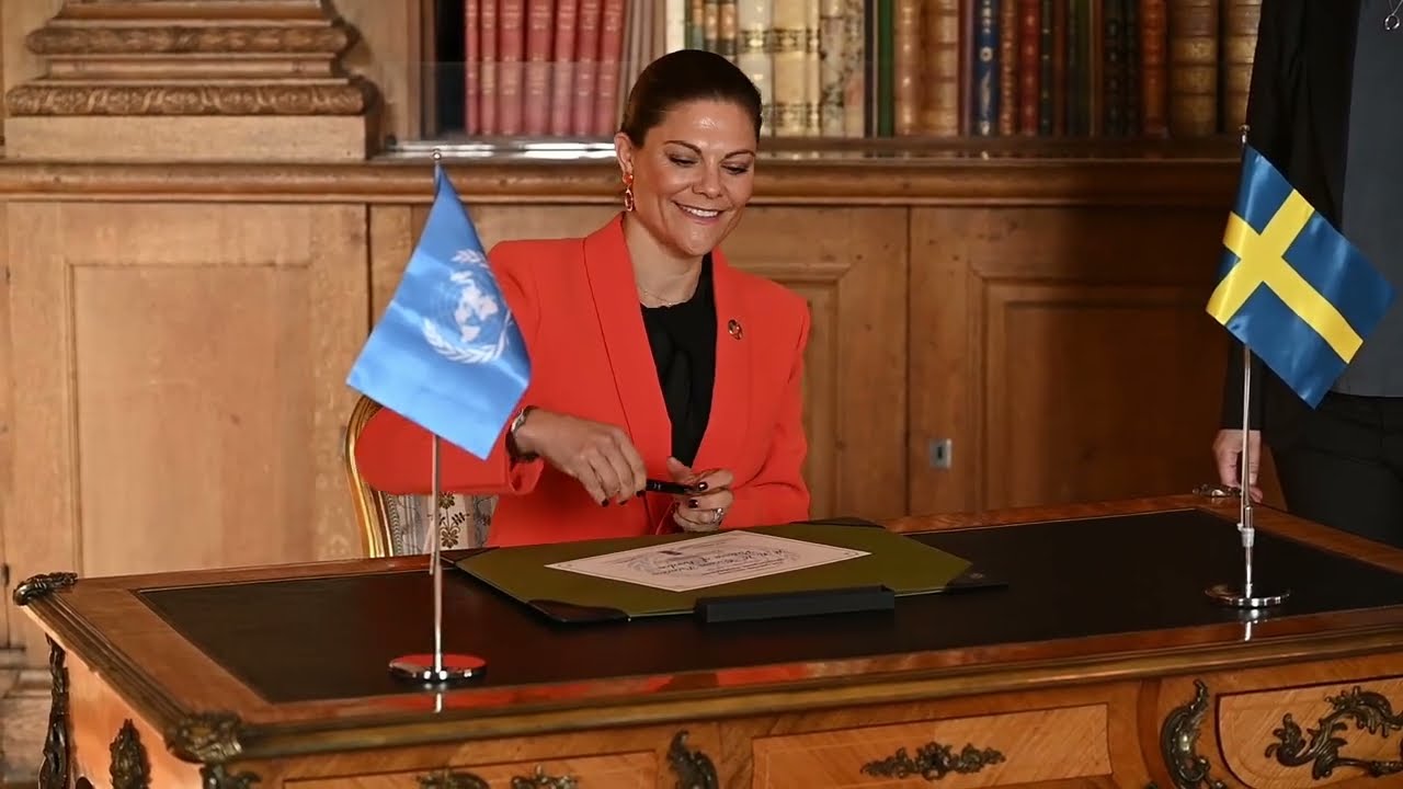 Crown Princess of Sweden is appointed Goodwill Ambassador of the UNDP