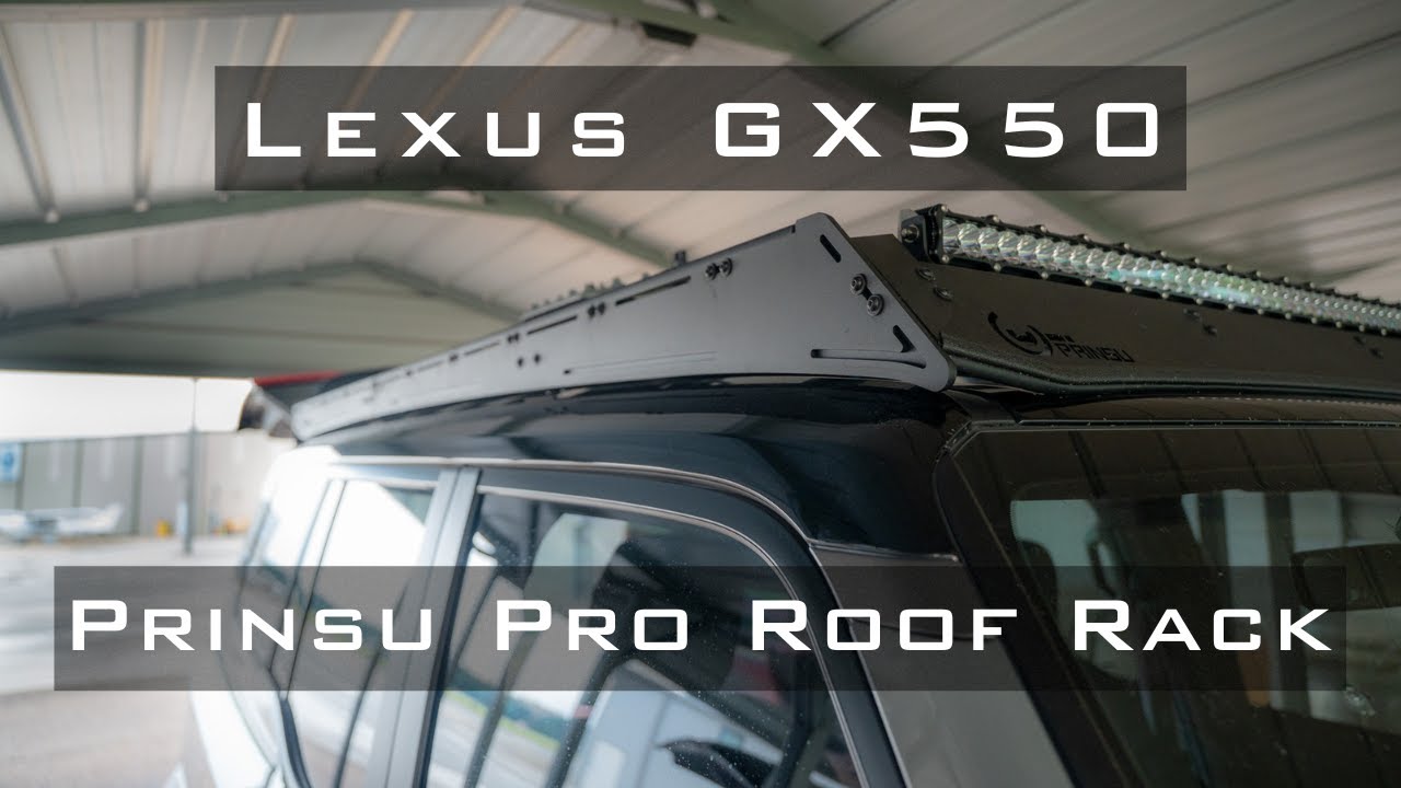 Lexus GX550 Overtrail | Установка багажника на крышу Prinsu Pro