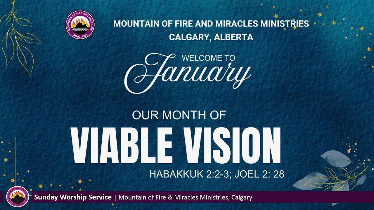 Sunday Service 01-18-2026 @ 9 AM MST.