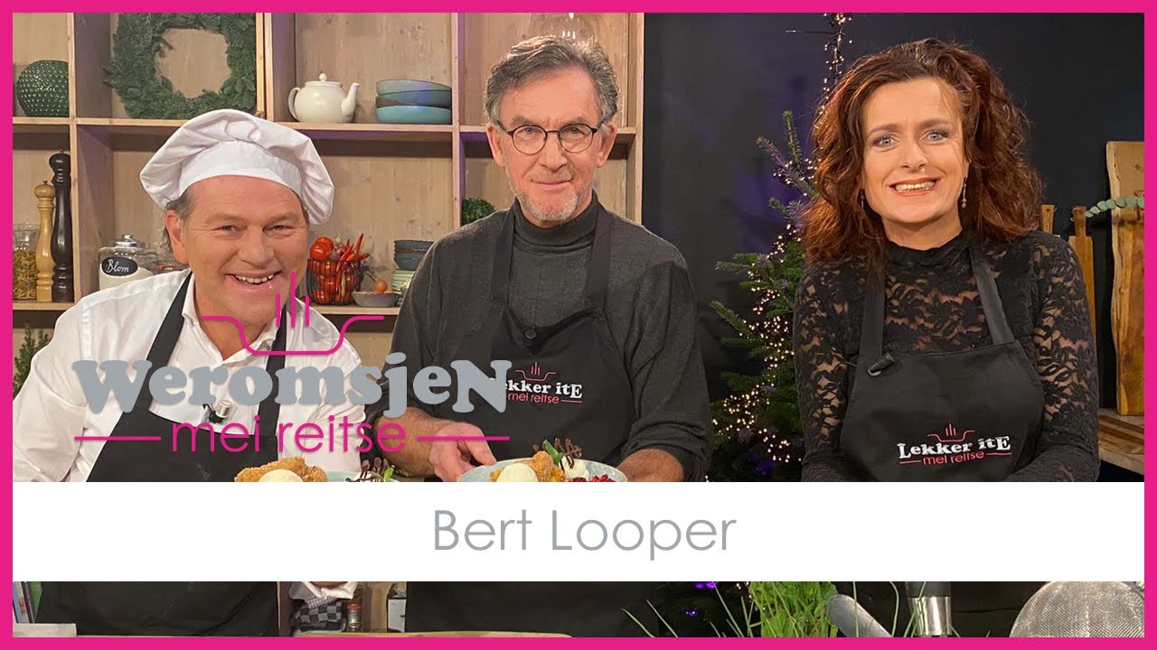 WEROMSJEN MEI REITSE: Kerstdessert van suikerbrood maken met Bert Looper