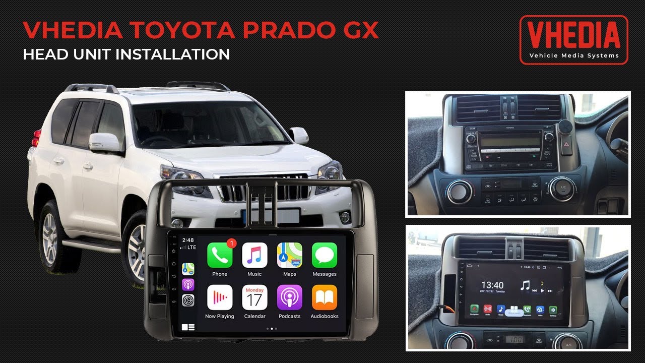 Установка Toyota Prado GX - X серия