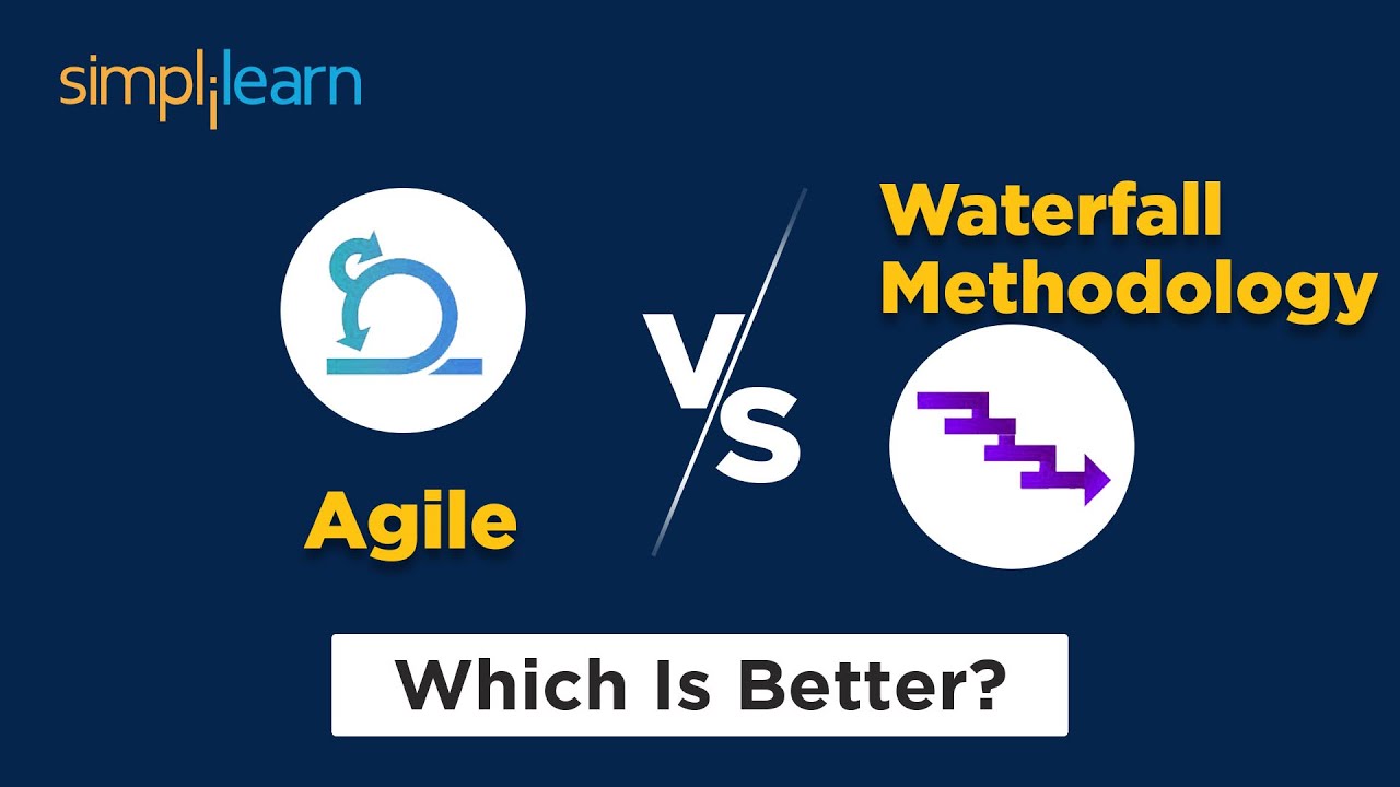 Методология Agile и Waterfall | Разница между рабочими процессами Agile и Waterfall | Simplilearn