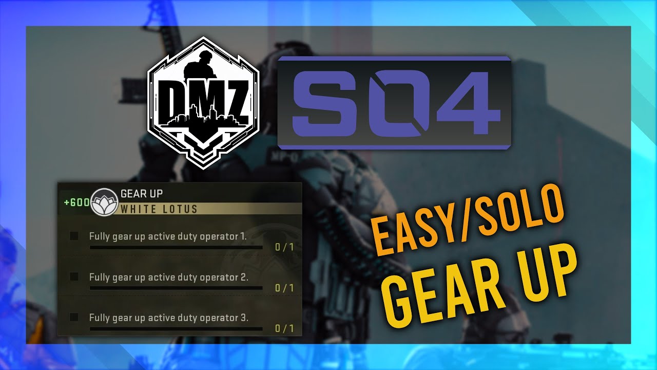 Gear Up (White Lotus) GUIDE | DMZ Season 4 Mission Guide | Vondel Guide
