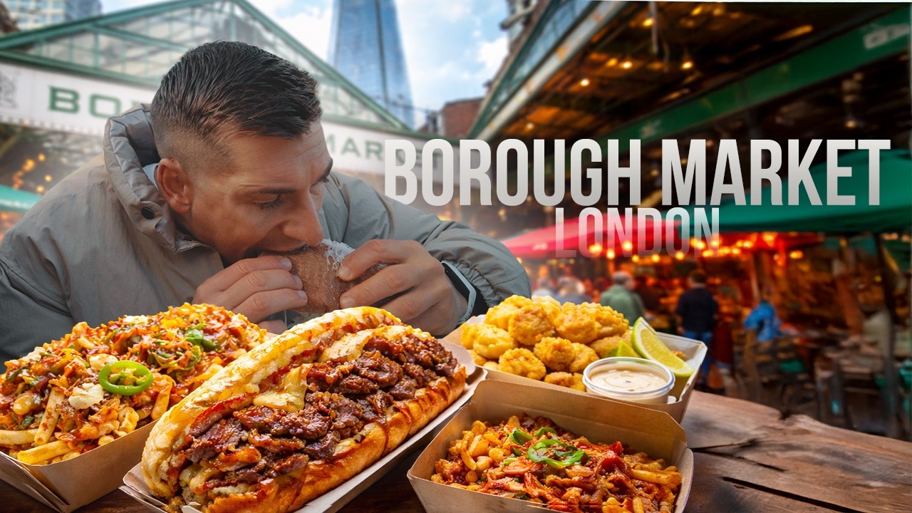 Der krasseste Food Market in London | Borough Market