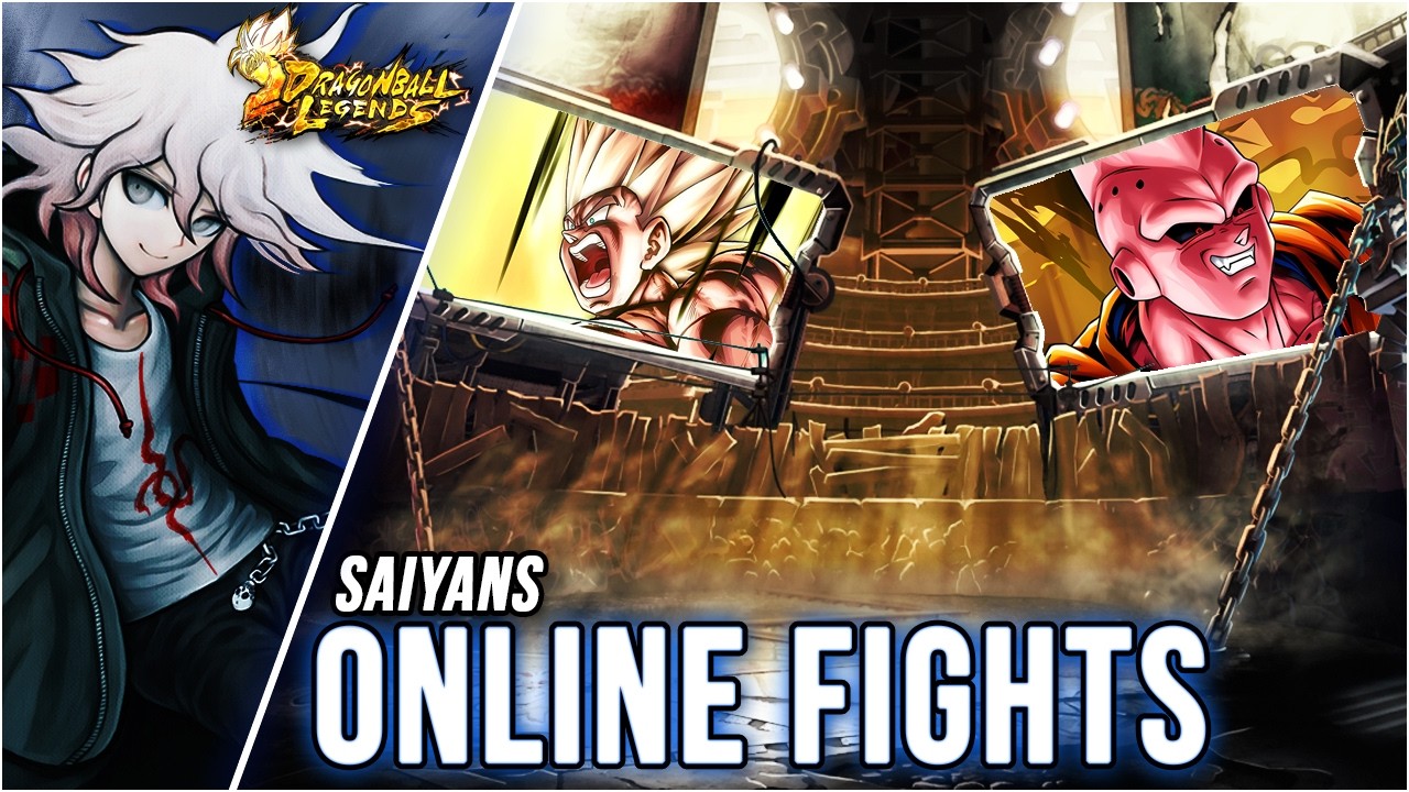 (Dragonball Legends) Saiyan Team vs Majin Buu Saga Team