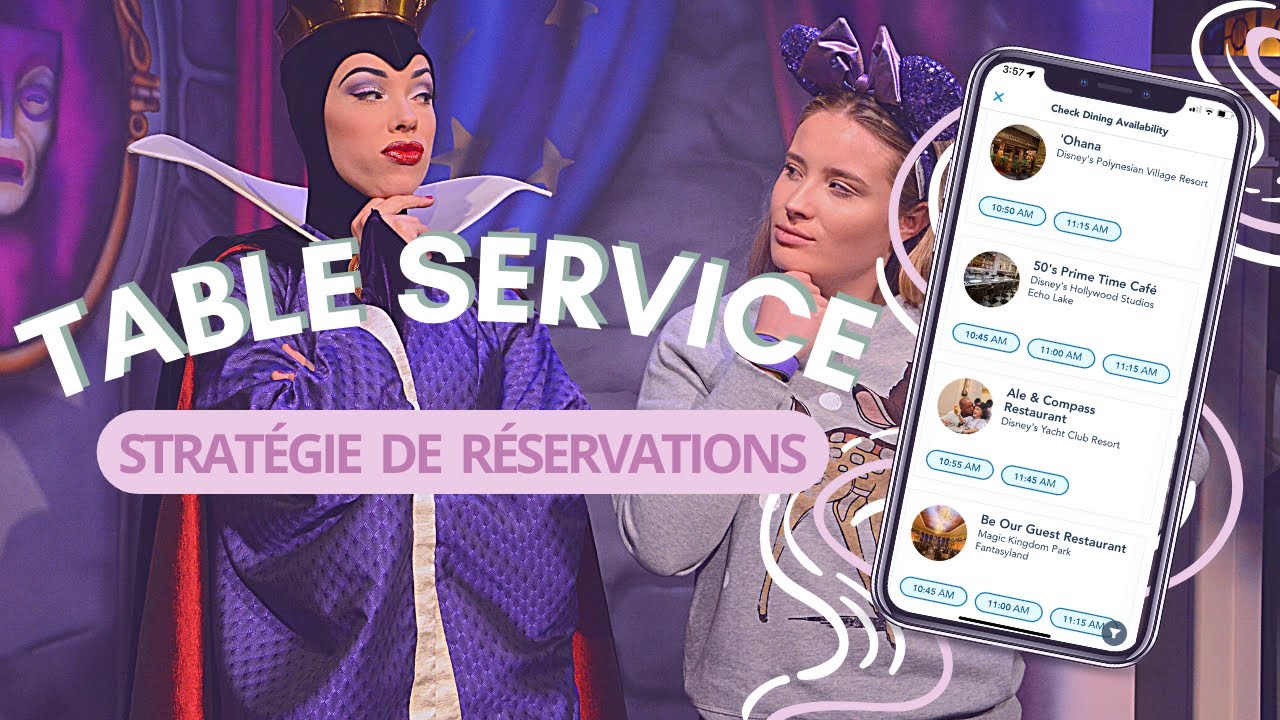 Comment optimiser ses réservations de restaurants à Disney World
