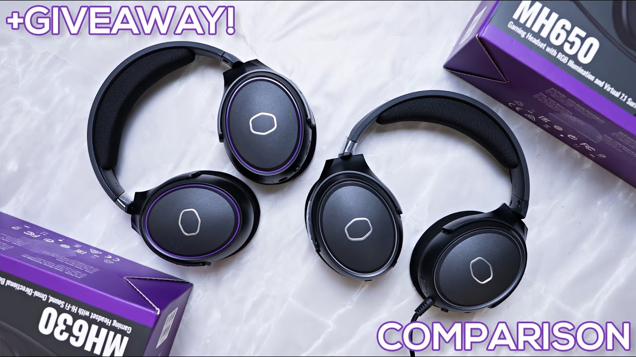 Cooler Master MH630 VS MH650 Review + GIVEAWAY!