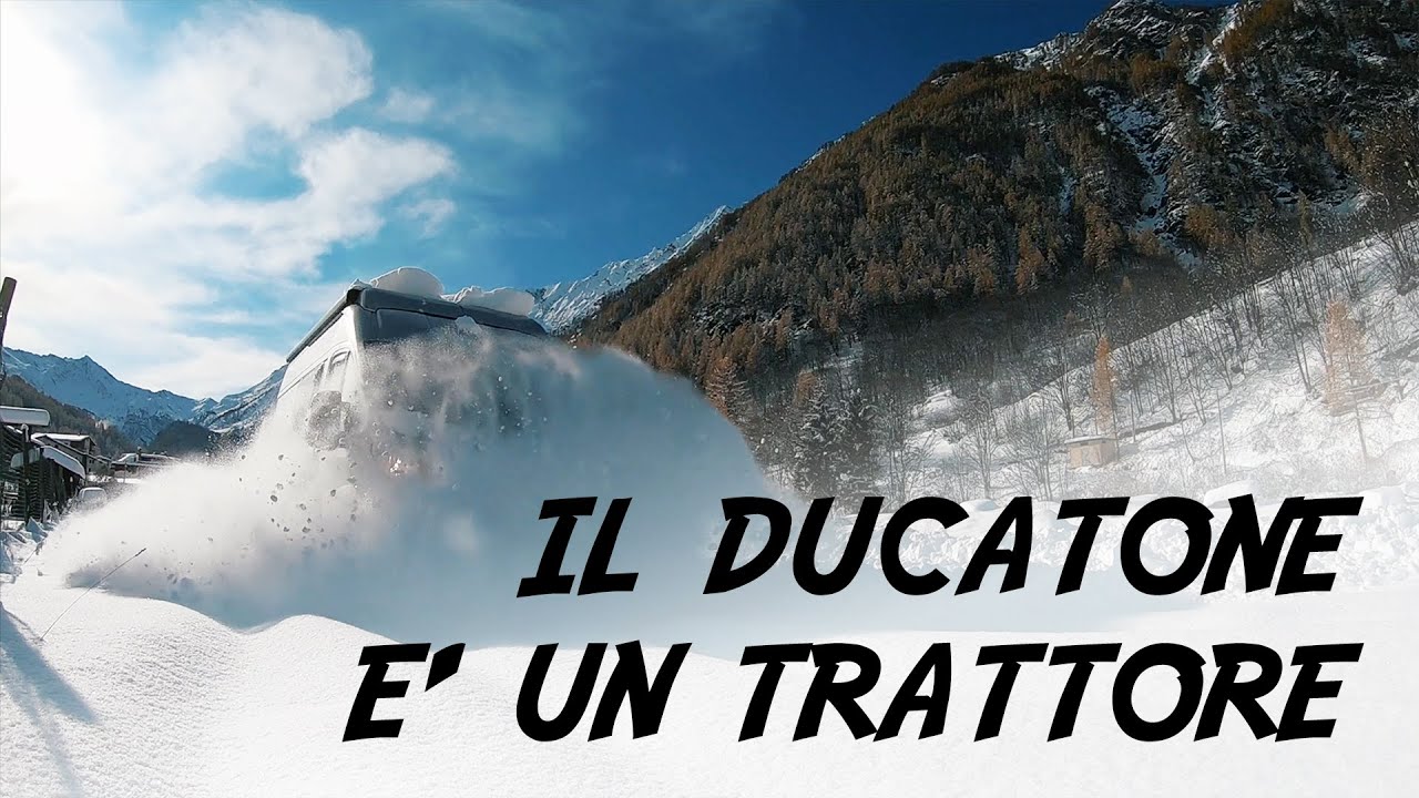Vanlife Day 927 - Una bellissima nevicata in montagna!